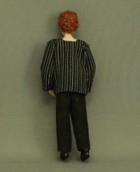 (image for) Angela Doll in Black and Silver Set by Patsy Thomas