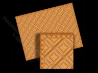 (image for) Miniature Faux Wood Paper Flooring for Dollhouses