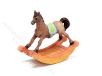 (image for) Miniature Ceramic Toy Rocking Horse
