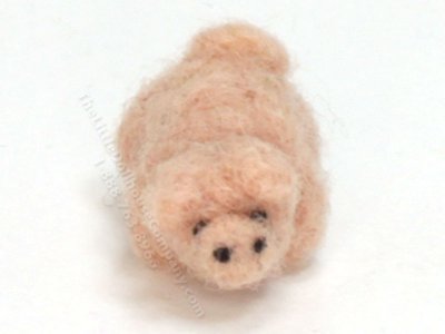 (image for) Miniature Mohair Pig by Erna Meyer