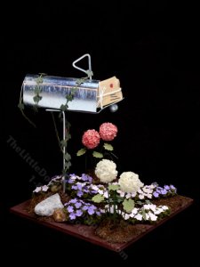 (image for) Handmade Miniature Mailbox for Dollhouses