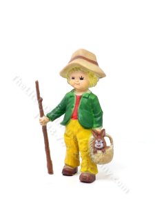 (image for) Miniature Hiking Child Doll