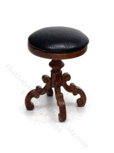 (image for) Miniature Piano Stool for Dollhouses
