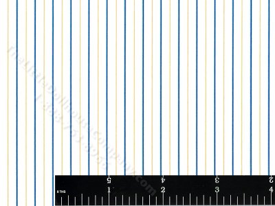 (image for) Blue Stripe Pattern Wallpaper for Dollhouses