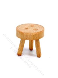 (image for) Dollhouse Half Scale Milking Stool