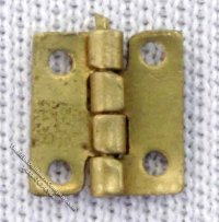 (image for) Miniature Hinge for Dollhouse Scale Models