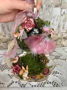 (image for) Spring Fairy Teacup Ornament by Diana Wegner
