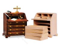 (image for) Miniature Chippendale Writing Desk Kit