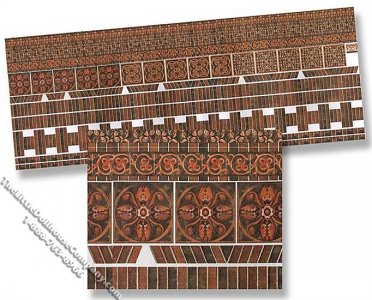 (image for) Miniature Embossed Exterior Decoration for Dollhouses