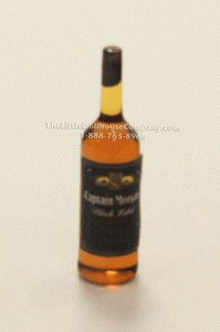 (image for) Miniature Small Scale Captain Morgan Black Label Dark Rum