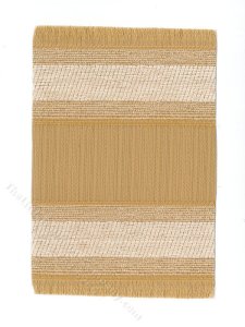 (image for) Miniature Beige and Cream Rug for Dollhouses