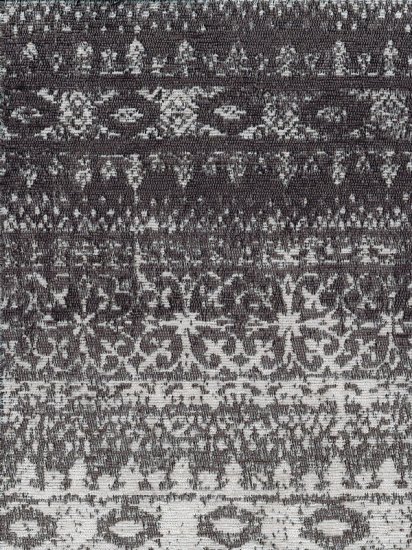 (image for) Miniature Grey and Cream Rug by PRD Miniatures