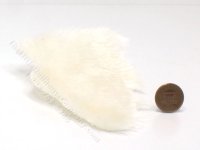 (image for) Miniature White Fur Rug by Judith Blondell