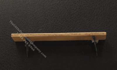 (image for) Miniature Oak Shelf for Dollhouses