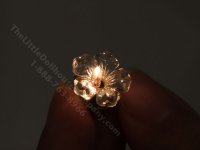 (image for) Miniature Flower Ceiling/Wall Light for Dollhouses