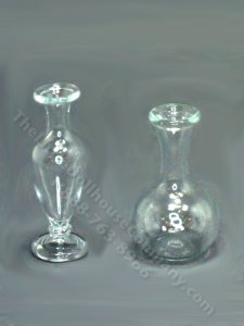 (image for) Miniature Clear Glass Vase