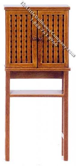 (image for) Miniature Bonaire Bathroom Space Saver Cabinet for Dollhouses