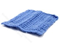 (image for) Miniature Handmade Wool Blanket for Dollhouses