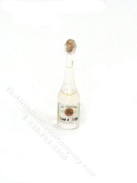 (image for) Miniature Corked Glass Bottle of Rosé D'anjou