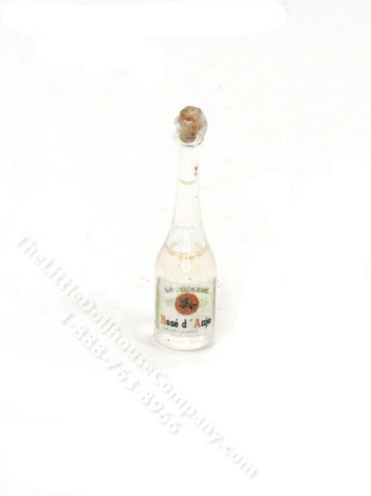 (image for) Miniature Corked Glass Bottle of Rosé D'anjou