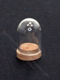 (image for) Miniature Glass Dome for Dollhouses - Small