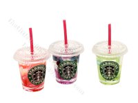 Miniature Starbucks Fruit Tea for Dollhouses (image for) Miniature Starbucks Fruit Tea for Dollhouses