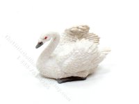 (image for) Dollhouse Scale Model White Swan