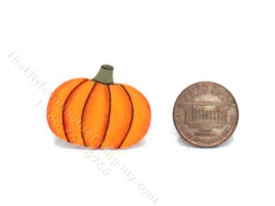 (image for) Miniature Wooden Pumpkin Kit by Pierluigi