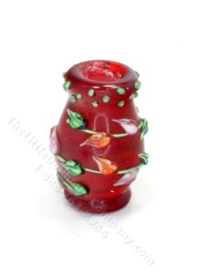 (image for) Miniature Blown Glass Vase for Dollhouses