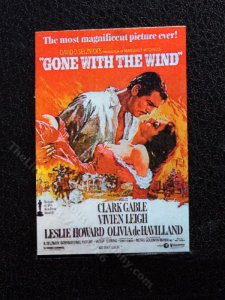 (image for) Miniature "Gone With the Wind" Poster for Dollhouses