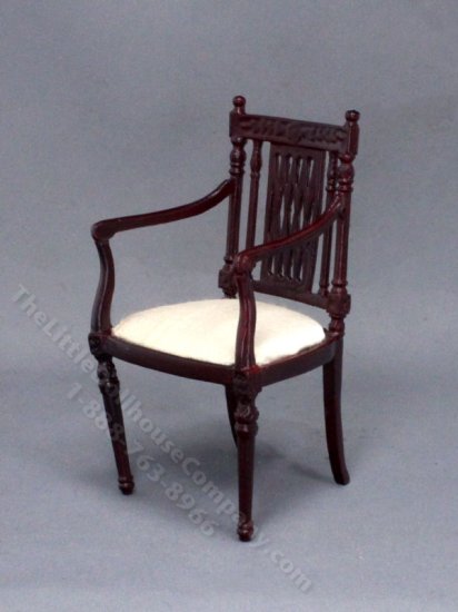 (image for) Bespaq Miniature Sheraton Armchair For Dollhouses