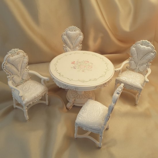 (image for) Miniature Limited Morningside Breakfast Set for Dollhouses