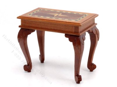 (image for) Miniature John Ottewill Inlaid Side Table for Dollhouses