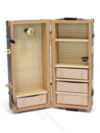 (image for) Miniature Steamer Trunk for Dollhouse