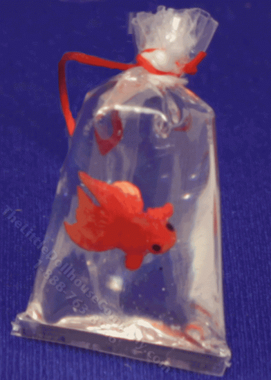 (image for) Miniature Goldfish in Bag
