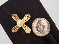 (image for) 1:48 Scale Miniature 3V 4 Blade Fan Ceiling Light for Dollhouses