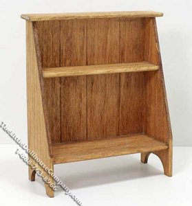 (image for) Miniature Bucket Bench for Dollhouses