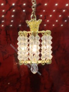 (image for) Dollhouse Scale Crystal Chandelier