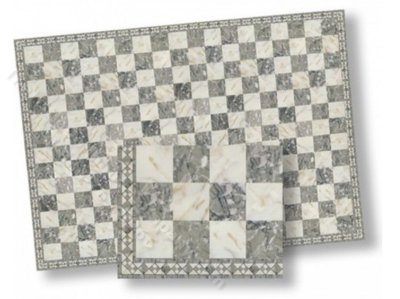 (image for) Dollhouse 1/2 Scale Model Faux Marble Tile