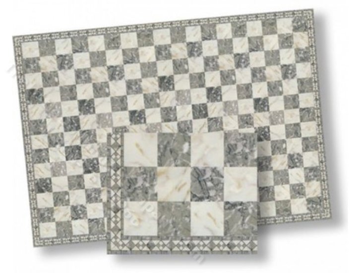 (image for) Dollhouse 1/2 Scale Model Faux Marble Tile