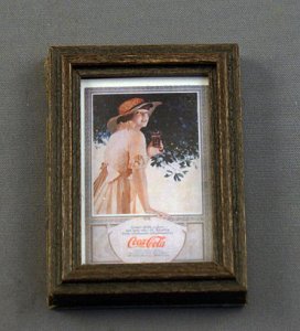 (image for) Dollhouse Miniature Store or Bar Vintage Style Ads