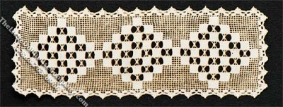 (image for) Miniature Laser Cut Doily for Dollhouses