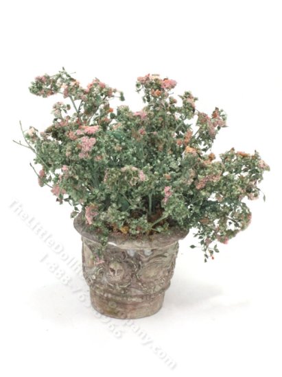 (image for) Miniature Handcrafted Overgrown Potted Plant for Dollhouses