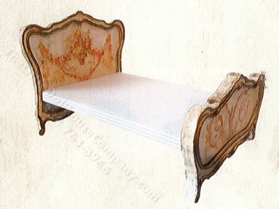 (image for) 1/2" Miniature French Rococo Bed Kit