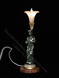(image for) Dollhouse Miniature Persephone Table Lamp - 12V