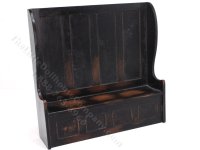 (image for) Miniature Handmade Wooden Pew by Susan Gowen