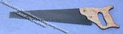 (image for) Dollhouse Scale Model Hand Saw