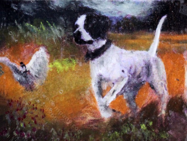 (image for) Edwin Megargee Replica Painting by Larry Morganti