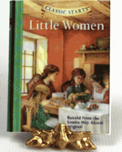 Dollshouse livre miniature kit-little women 
