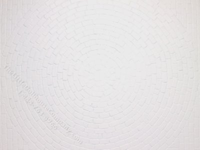 (image for) Circle Brick Patio Veneer Sheet for Dollhouses
